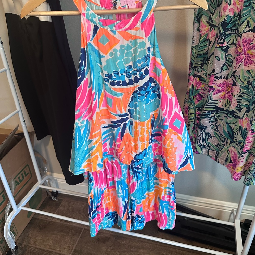 Colorful Sleeveless Romper